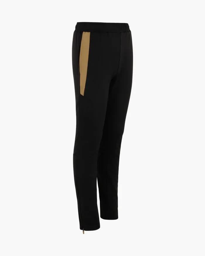 Junior Cruyff Tracksuits Corner Suit Blackgold Junior Cruyff Tracksuits Corner Suit Blackgold