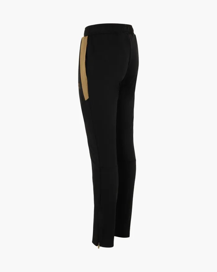 Junior Cruyff Tracksuits Corner Suit Blackgold Junior Cruyff Tracksuits Corner Suit Blackgold