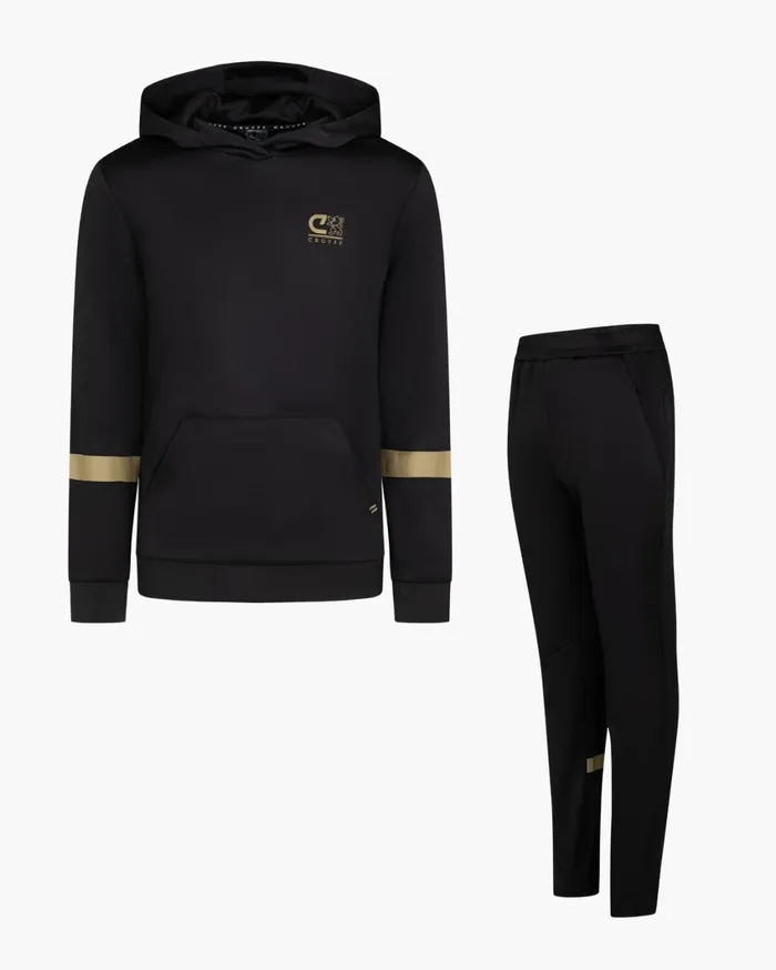 Junior Cruyff Tracksuits Goal Suit Blackgold