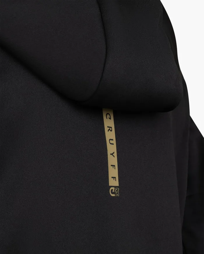 Junior Cruyff Tracksuits Goal Suit Blackgold Junior Cruyff Tracksuits Goal Suit Blackgold