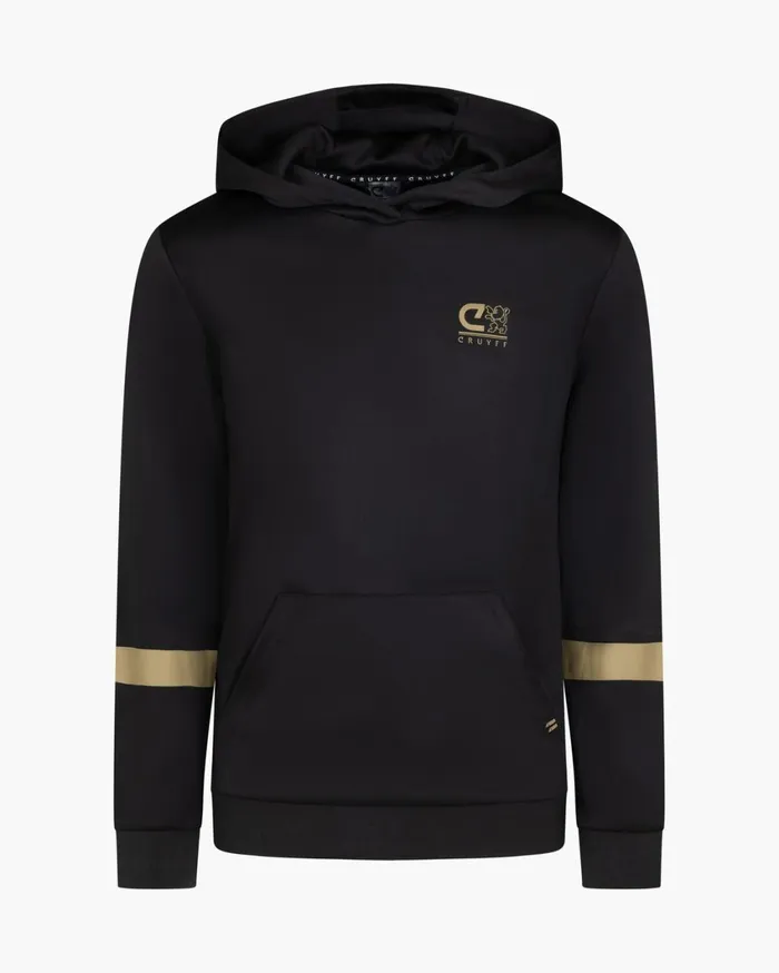 Junior Cruyff Tracksuits Goal Suit Blackgold Junior Cruyff Tracksuits Goal Suit Blackgold
