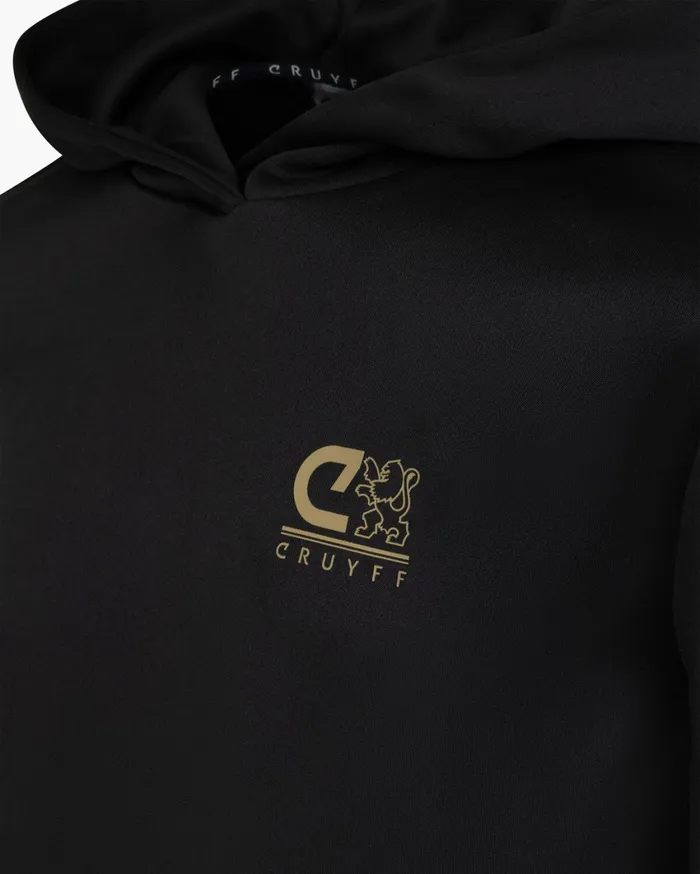 Junior Cruyff Tracksuits Goal Suit Blackgold Junior Cruyff Tracksuits Goal Suit Blackgold