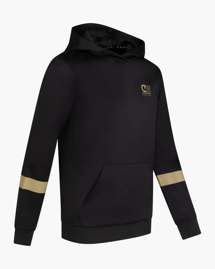 Junior Cruyff Tracksuits Goal Suit Blackgold Junior Cruyff Tracksuits Goal Suit Blackgold