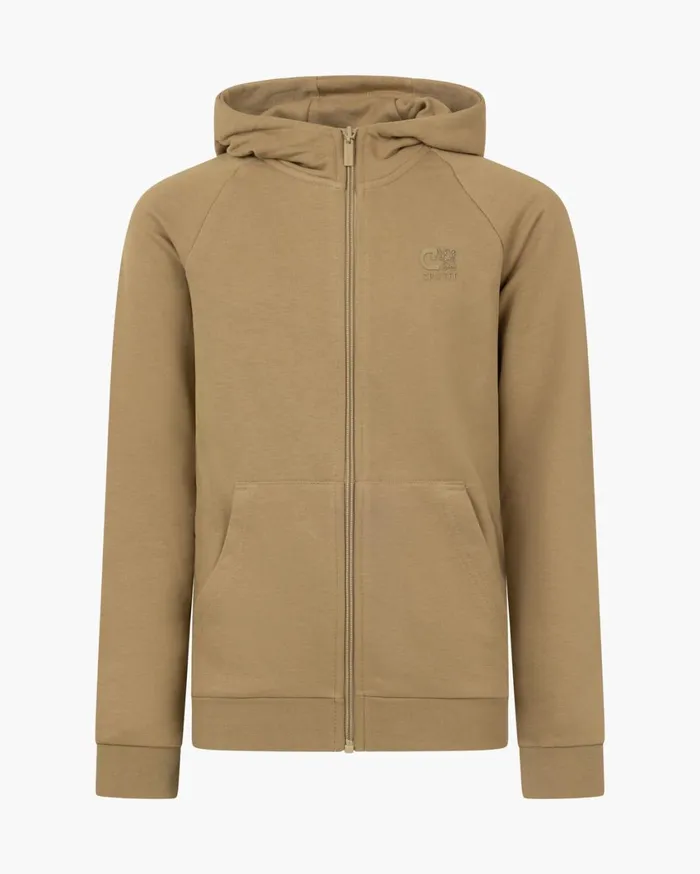 Junior Cruyff Tracktops Classic ZipThrough Sand