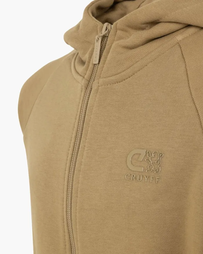 Junior Cruyff Tracktops Classic ZipThrough Sand Junior Cruyff Tracktops Classic ZipThrough Sand