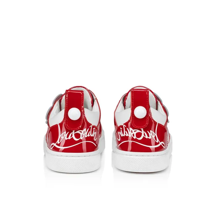 Kids Fun Pensa Sneakers 8211 Patent Calf Leather 8211 Loubi Red Christian Louboutin Sneakers