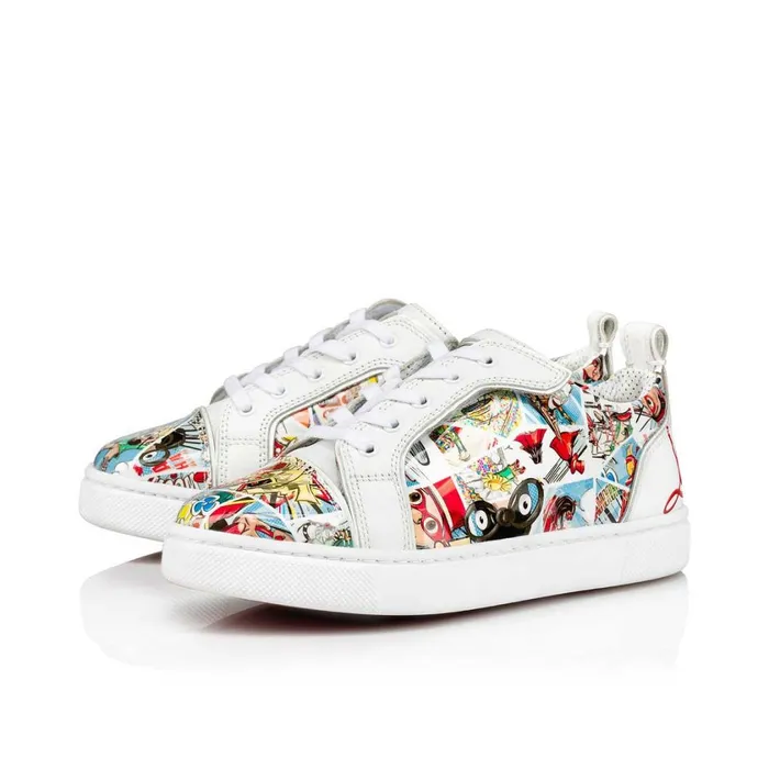 Kids Funnyto Lowtop Sneakers 8211 Patent Calf Comics Print 8211 Multicolor Multicolor Christian Louboutin Sneakers Kids Funnyto Lowtop Sneakers 8211 Patent Calf Comics Print 8211 Multicolor Multicolor Christian Louboutin Sneakers