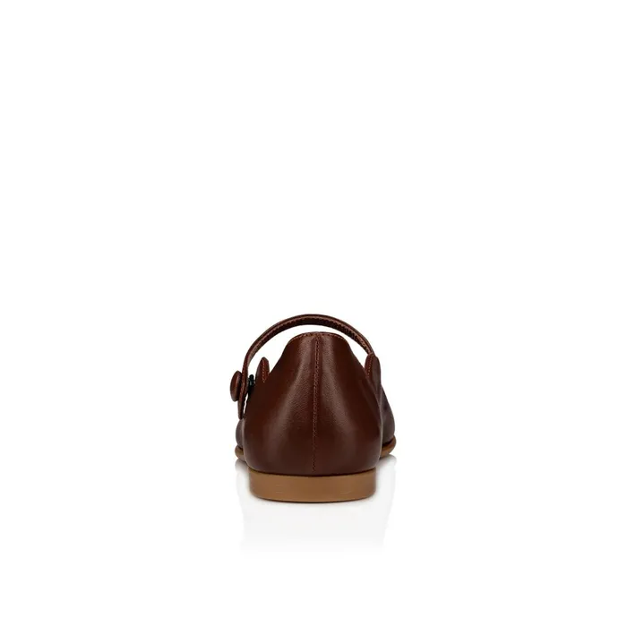 Kids Melodie Chick Ballerinas 8211 Nappa Leather 8211 Nude 8 Nude Christian Louboutin Ballerinas