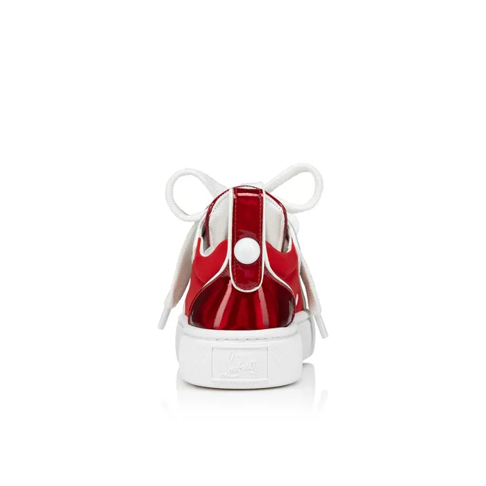 Kids Toy Toy Sneakers 8211 Patent Calf Leather Psychic And Neoprene 8211 Loubi Red Christian Louboutin Sneakers