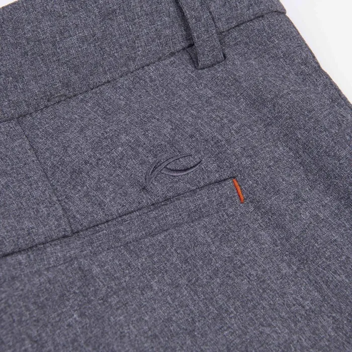 KJUS Bottoms Ike Texture Pants tailored Fit 8211 Water Resistant Golf Pants Steel Grey Melangeblack 8211 Men