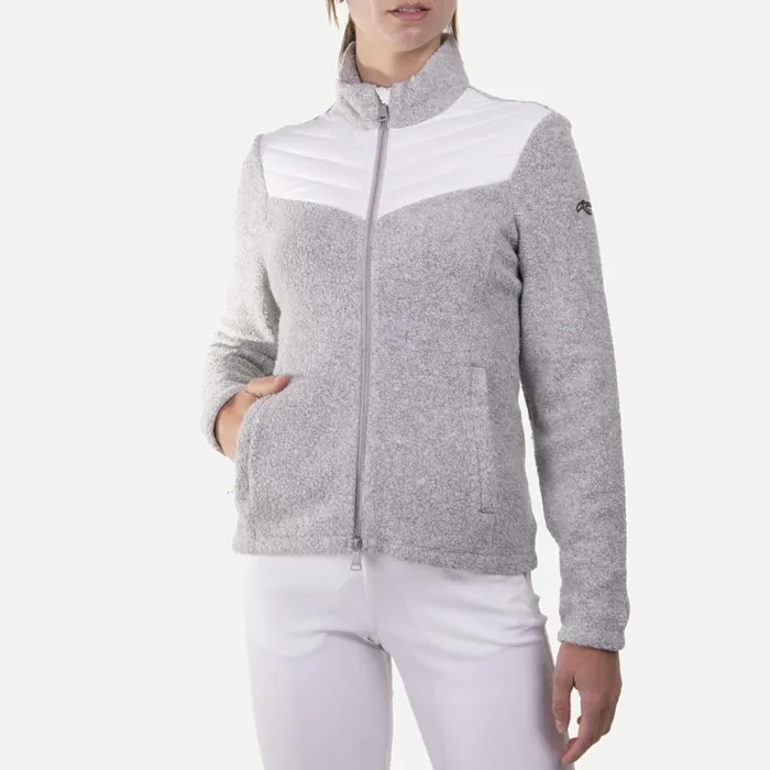 KJUS Jackets and Vests Alpine Jacket Silver Fogwhite Melange 8211 Women
