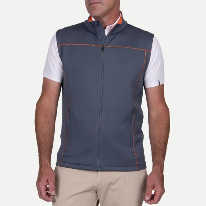 KJUS Jackets and Vests Damian Vest Steel Blue 8211 Men