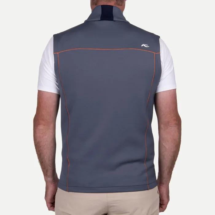 KJUS Jackets and Vests Damian Vest Steel Blue 8211 Men