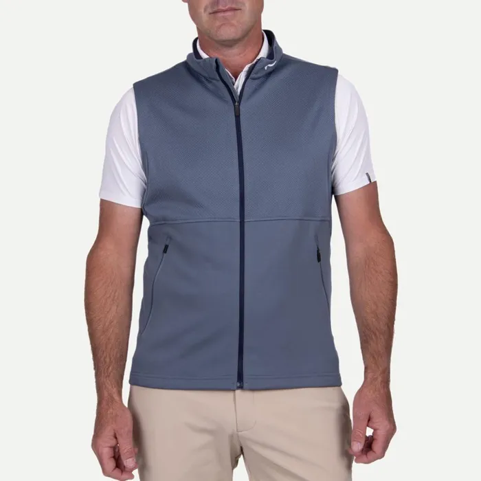 KJUS Jackets and Vests Delian Vest Steel Blue 8211 Men