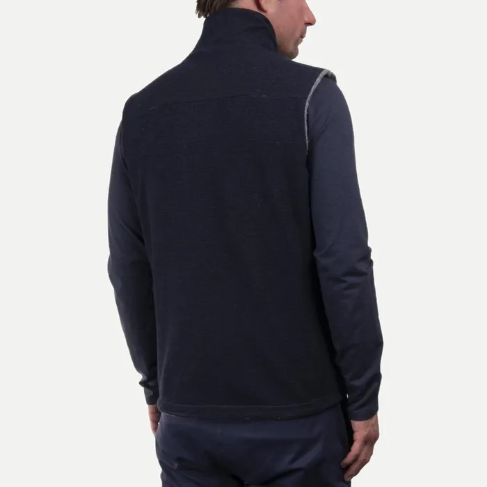 KJUS Jackets and Vests Glencoe Vest Steel Grey Melange 8211 Men