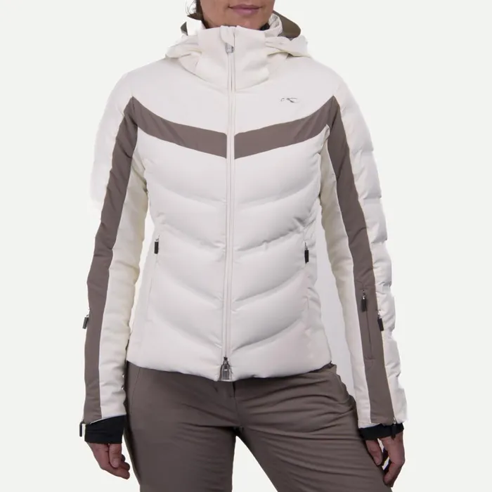 KJUS Jackets and Vests Momentum Jacket Ivorytaupe 8211 Women