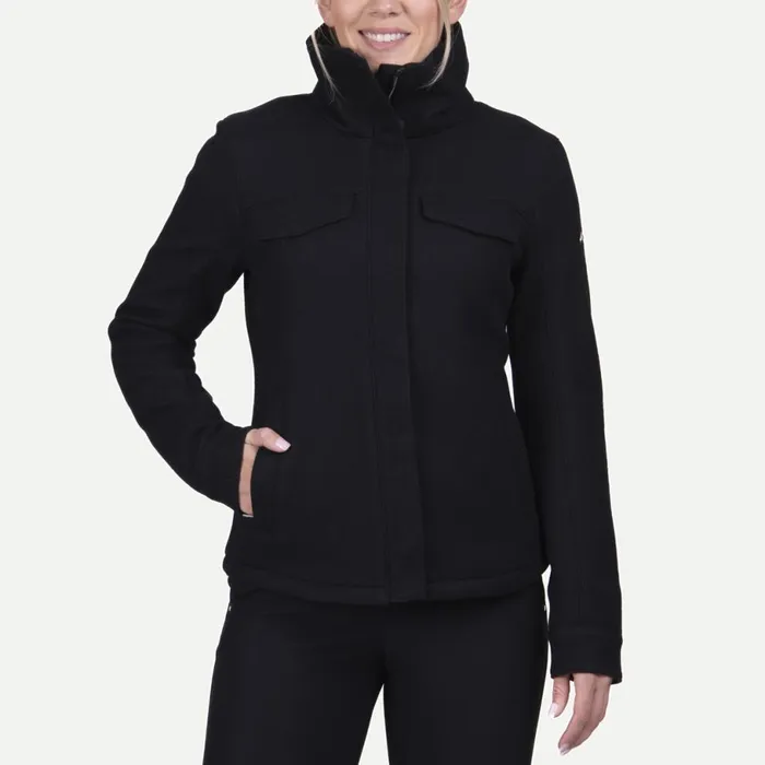 KJUS Jackets and Vests Raylyn Warm Shirt Black 8211 Women