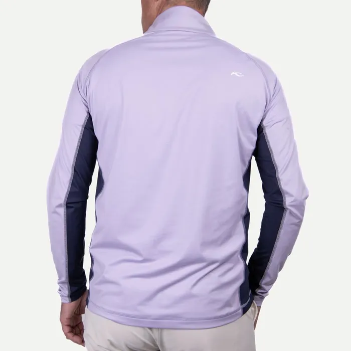 KJUS Midlayers and Sweaters Curve HalfZip Wisteriaatlanta Blue 8211 Men