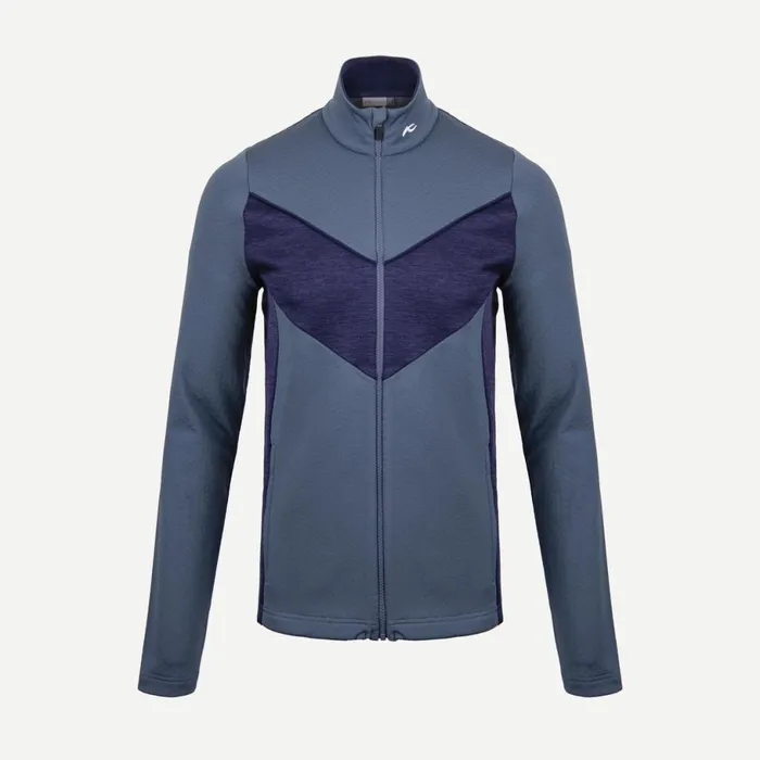 KJUS Midlayers and Sweaters Damon Midlayer Jacket Steel Blue 8211 Men