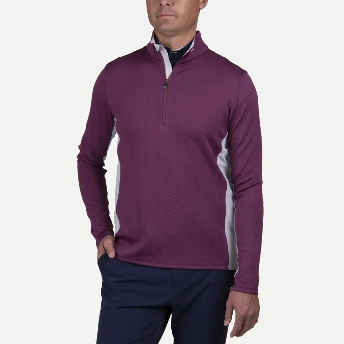 KJUS Midlayers and Sweaters Delian 20 HalfZip Nightshadealloy 8211 Men
