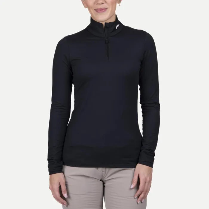 KJUS Midlayers and Sweaters Feel Midlayer HalfZip Deep Space 8211 Women