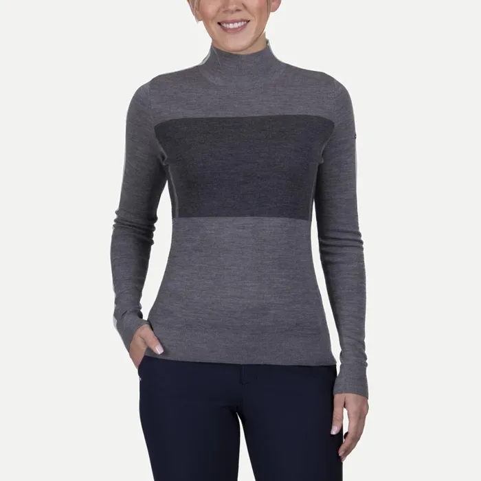 KJUS Midlayers and Sweaters Ines Sweater Pewter 8211 Women
