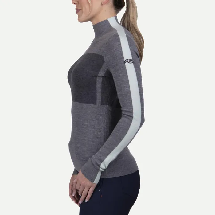 KJUS Midlayers and Sweaters Ines Sweater Pewter 8211 Women