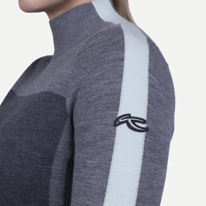 KJUS Midlayers and Sweaters Ines Sweater Pewter 8211 Women