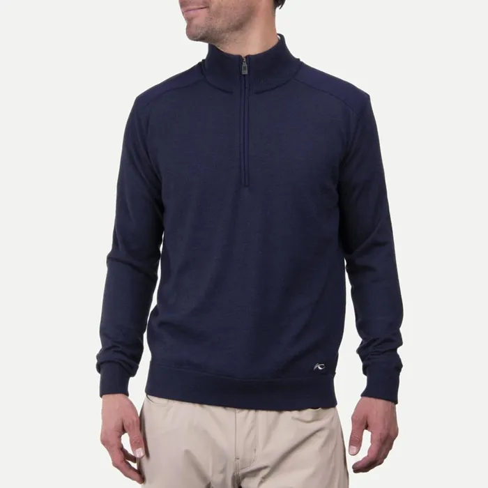 KJUS Midlayers and Sweaters Kory Tech HalfZip Atlanta Blue 8211 Men
