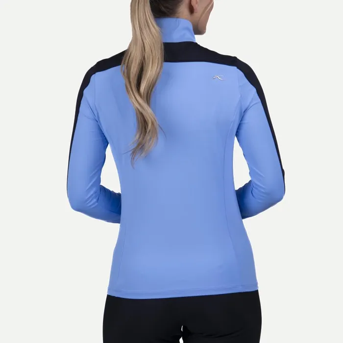KJUS Midlayers and Sweaters Race 20 Midlayer HalfZip Blue Opaldeep Space 8211 Women