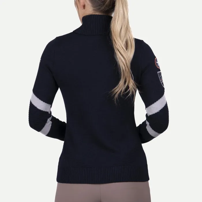 KJUS Midlayers and Sweaters Retro Patch Sweater Deep Space 8211 Women