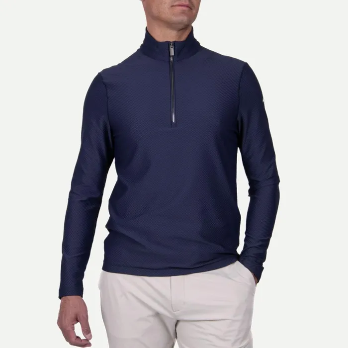 KJUS Midlayers and Sweaters Seoul Midlayer HalfZip Atlanta Blue 8211 Men