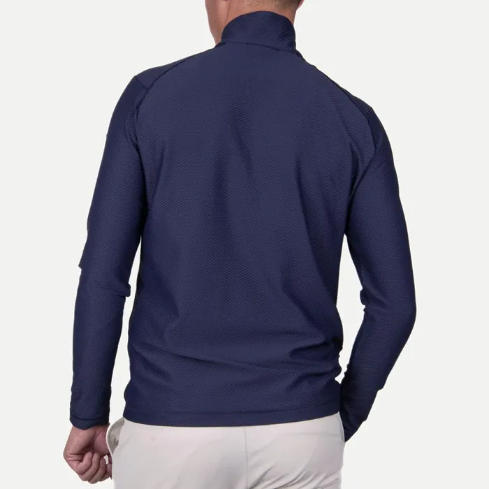 KJUS Midlayers and Sweaters Seoul Midlayer HalfZip Atlanta Blue 8211 Men