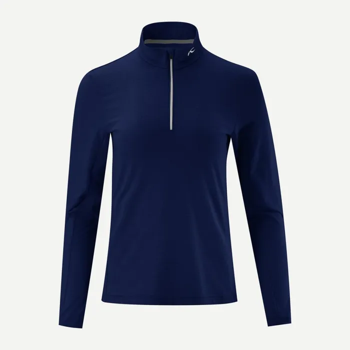 KJUS Midlayers and Sweaters Shine Comfort HalfZip Atlanta Blue 8211 Women