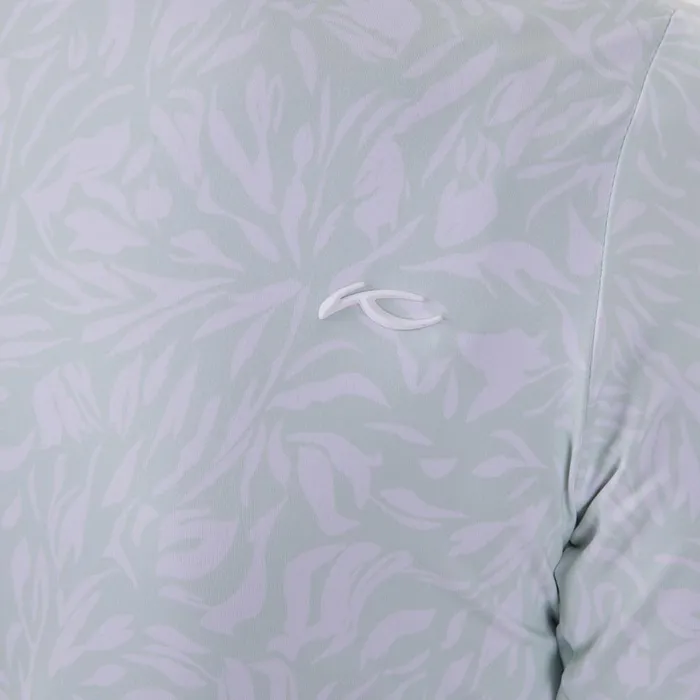 KJUS Midlayers and Sweaters Sunshine Printed HalfZip Cucumber Icewhite 8211 Women