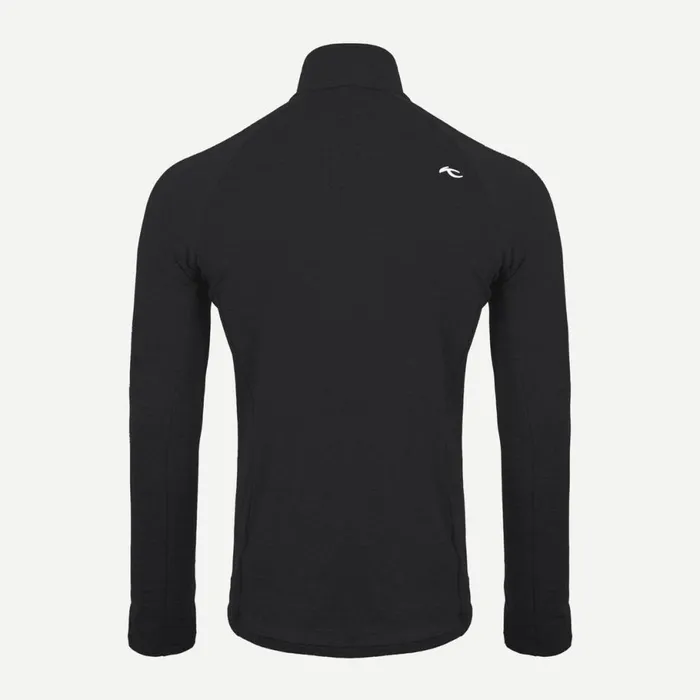 KJUS Midlayers and Sweaters Trace Midlayer HalfZip Black 8211 Men