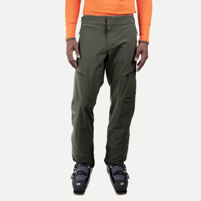 KJUS Pants FRX Shell Pants 8211 Waterproof Ski Pants Dark Olive 8211 Men