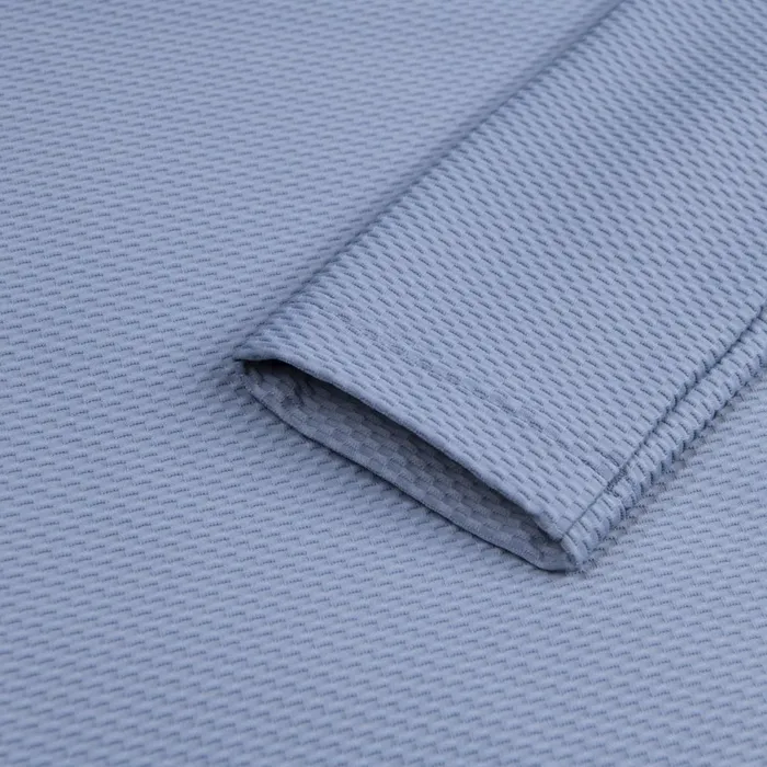 KJUS Polos and Shirts Seoul Midlayer HalfZip Steel Blue 8211 Women
