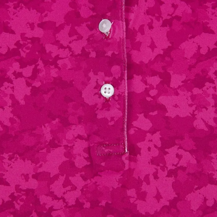 KJUS Polos Enya Printed Polo SS Cranberry 8211 Women