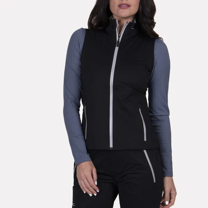 KJUS Rainwear Gemini Vest Black 8211 Women
