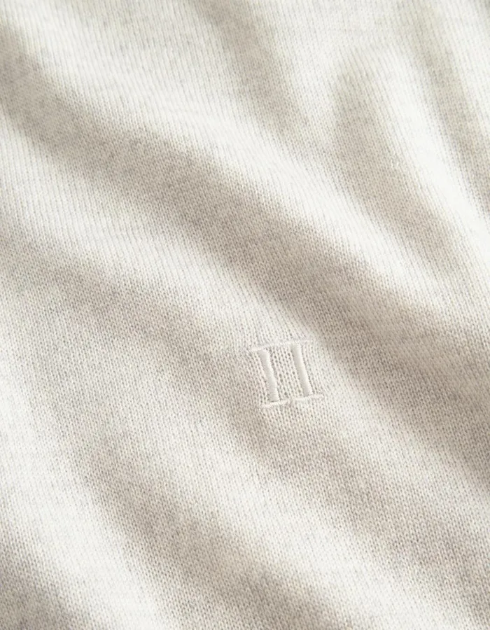 Knitwear Men Les Deux Greyson Merino Knit 8211 Ivory Melange