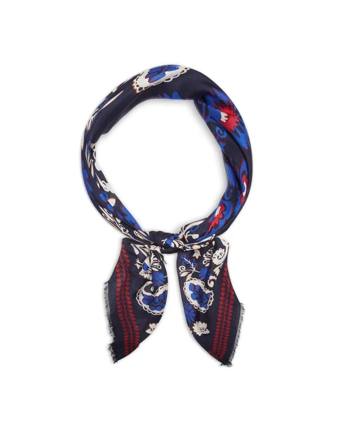 La Doublej Forest Scarf 120215120 Forest Bandana In Modal Silk Blend Women Foulards and Scarves La Doublej Forest Scarf 120215120 Forest Bandana In Modal Silk Blend Women Foulards and Scarves