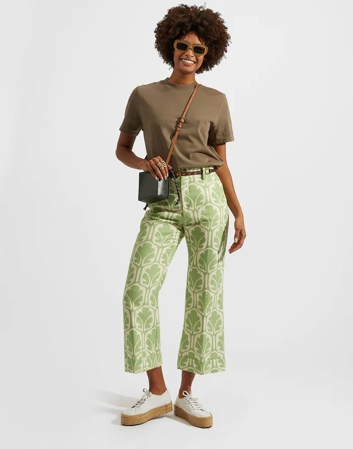 La Doublej Hendrix Pants Grove In Shot Cotton Women Shorts and Pants
