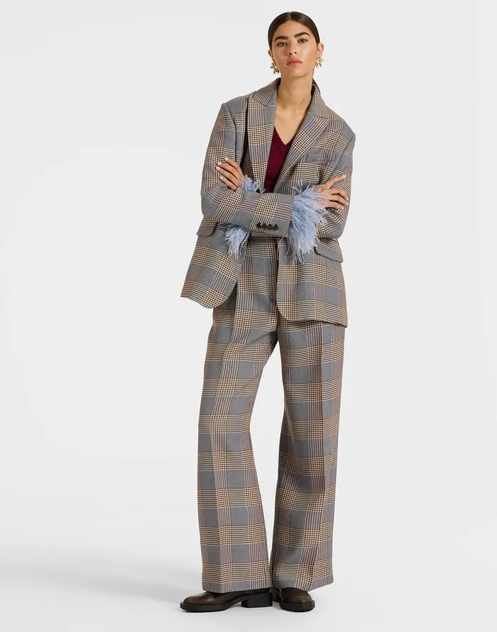 La Doublej Loose Pants Moors Multicolor In Viscose Tailoring Women Shorts and Pants La Doublej Loose Pants Moors Multicolor In Viscose Tailoring Women Shorts and Pants