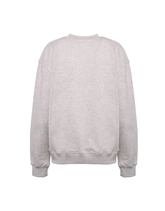 La Doublej Matriarchy Now StandUp Sweatshirt TUnita Grigio In Cotton Felpa Women TShirts and Sweatshirts