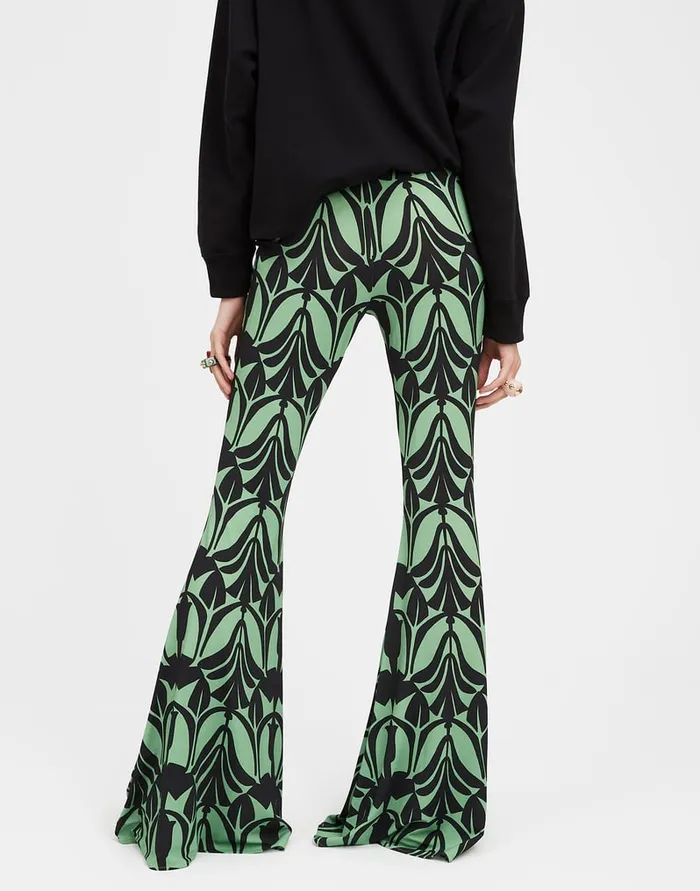 La Doublej Superflare Pant Papyrus In Flowy Jersey Women Shorts and Pants