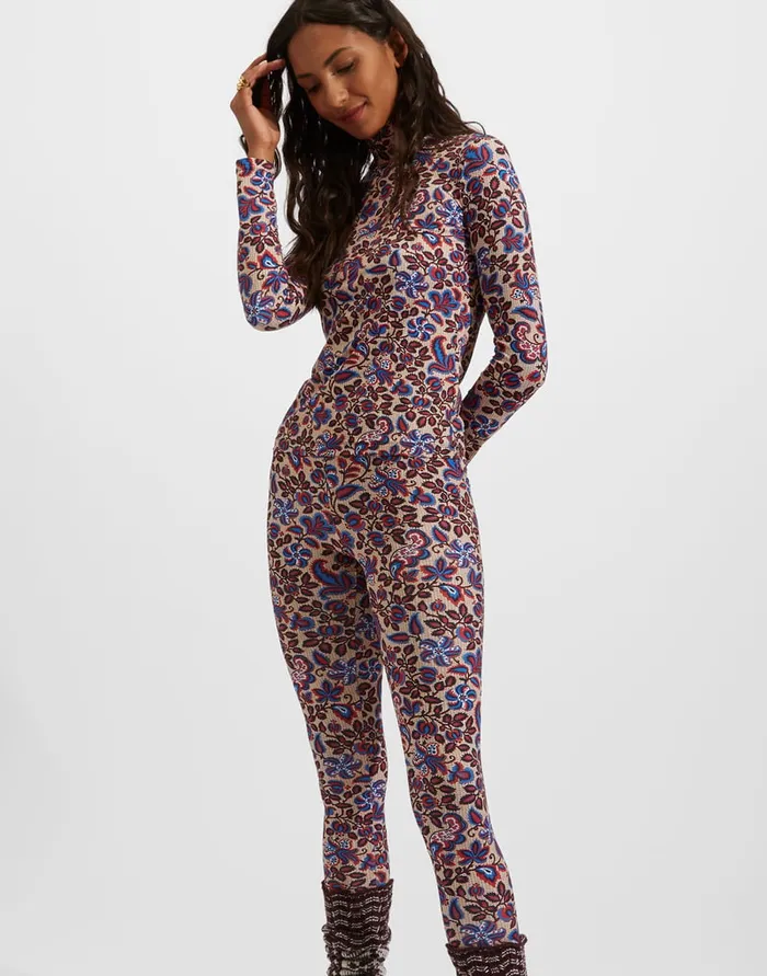 La Doublej Turtleneck Ortica In New Skinny Jersey Women Loungewear