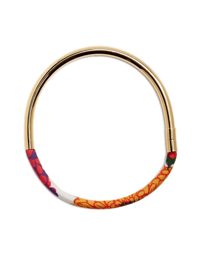 La Doublej Tuttifrutti Necklace Zinnie In Twill Women Jewelry
