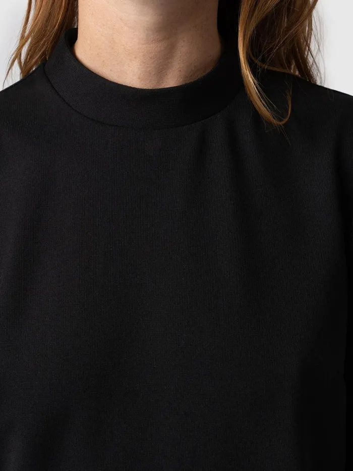Lace Penny Puff Long Sleeve Top 8211 Black Black Women Saint And Sofia Blouses and Shirts