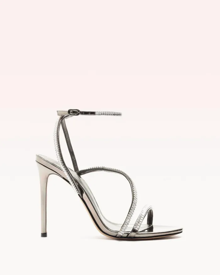 Leah Zircone 100 Pewter Women Alexandre Birman Sandals
